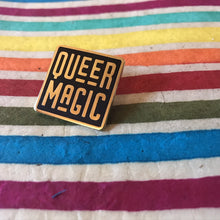 Load image into Gallery viewer, Black Queer Magic Pin