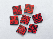 Load image into Gallery viewer, Red Queer Magic Pin