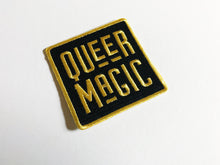 Load image into Gallery viewer, Black and Gold Queer Magic Patch
