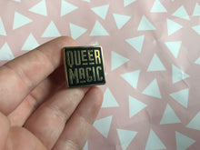 Load image into Gallery viewer, Black Queer Magic Pin