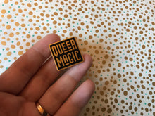 Load image into Gallery viewer, Black Queer Magic Pin