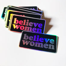 Load image into Gallery viewer, Believe Women Sticker