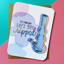 Load image into Gallery viewer, Let’s Get Ripped Card