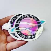 Load image into Gallery viewer, Big Space Nerd Sticker
