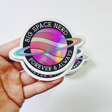 Load image into Gallery viewer, Big Space Nerd Sticker