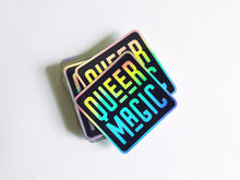 Load image into Gallery viewer, Black Queer Magic Sticker