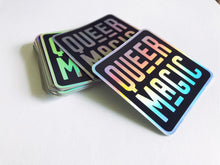 Load image into Gallery viewer, Black Queer Magic Sticker