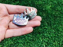 Load image into Gallery viewer, Anxiety Queen Pin