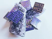 Load image into Gallery viewer, Purple Queer Magic Pin