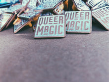 Load image into Gallery viewer, White Queer Magic Pin
