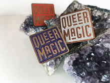 Load image into Gallery viewer, White Queer Magic Pin