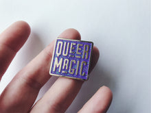 Load image into Gallery viewer, Purple Queer Magic Pin