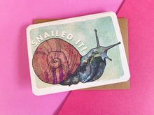 Load image into Gallery viewer, Snailed It Card