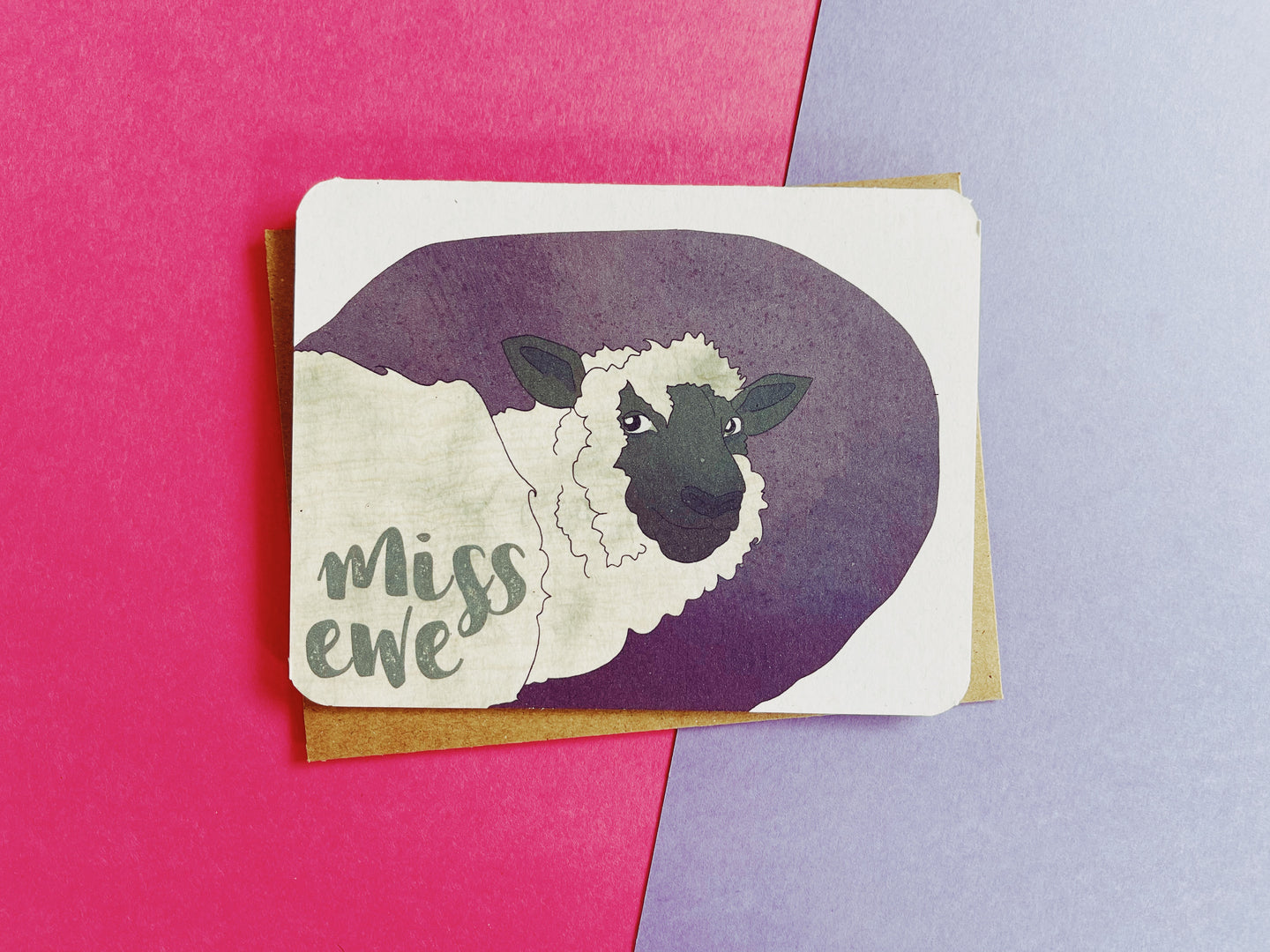 Miss Ewe Card