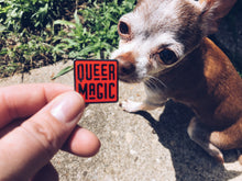 Load image into Gallery viewer, Red Queer Magic Pin