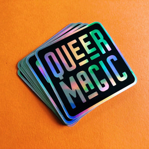 Black Queer Magic Sticker