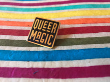 Load image into Gallery viewer, Black Queer Magic Pin