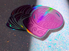 Load image into Gallery viewer, Holographic Future Is Queer Sticker