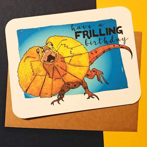 Have A Frilling Birthday Card