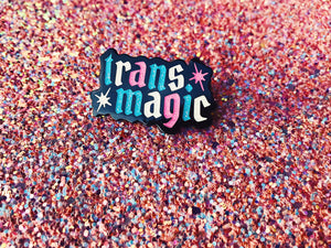 Trans Magic Enamel Pin