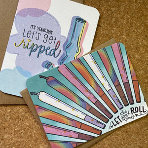 Let the Good Times Roll (a joint) Card