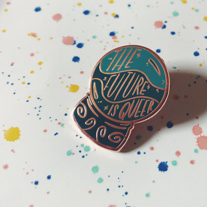 The Future is Queer Pin