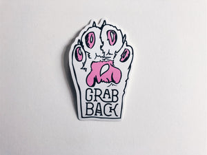 Grab Back Sticker