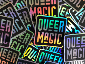 Black Queer Magic Sticker