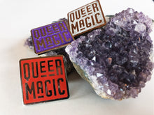 Load image into Gallery viewer, Red Queer Magic Pin